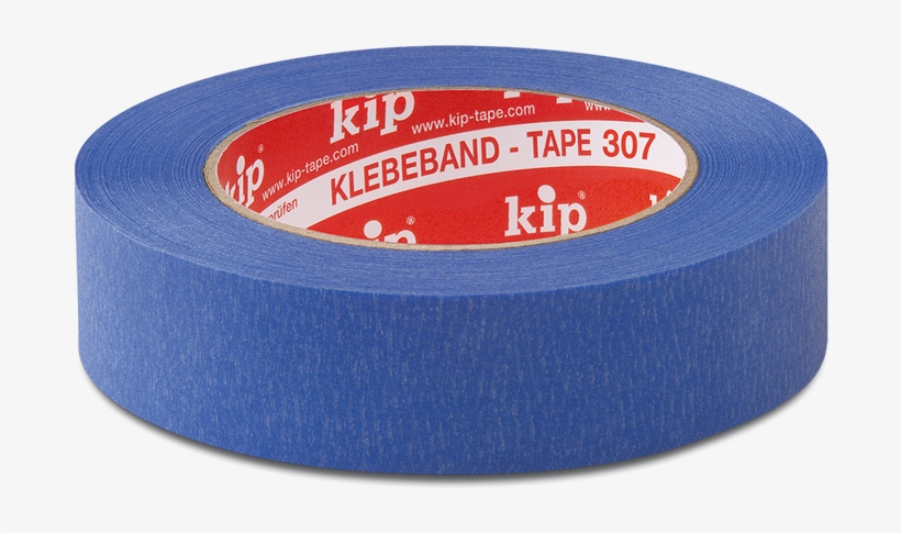 Kip Tape 307 Lasurband - 307 Masking Tape - 24 Mm X 50 Meter Per Rol, transparent png