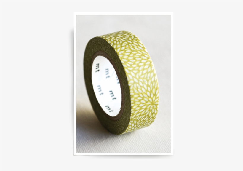 Petals Green Tape - Adhesive Tape, transparent png