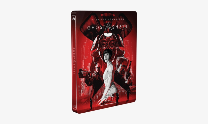 Ghost In The Shell [north America] - Ghost In The Shell - Steelbook Blu-ray, transparent png