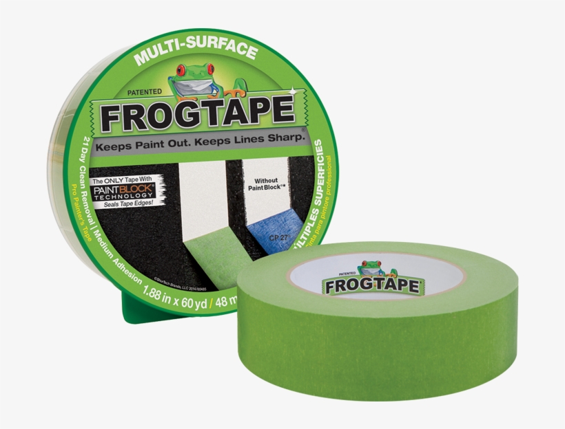 Frogtape ® Brand Multi-surface Painter's Tape - Frog Tape, transparent png