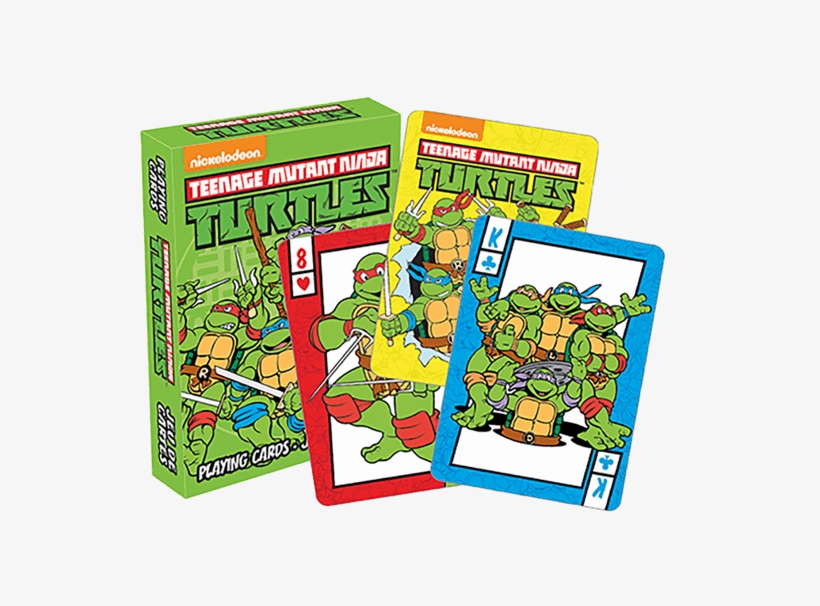 Teenage Mutant Ninja Turtles Retro Playing Cards, transparent png