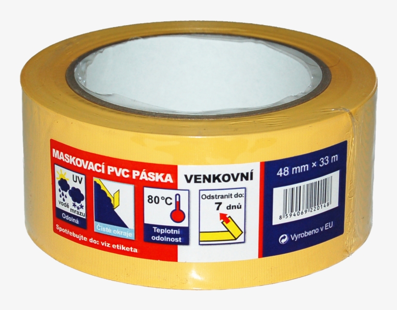 Pvc Masking Tapes Uv Resistant - Uv Zakrývací Páska, transparent png