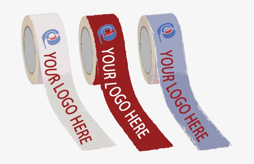 Printed Adhesive Tape With A Logo Printed Adhesive - Scotch Tape With Logo, transparent png