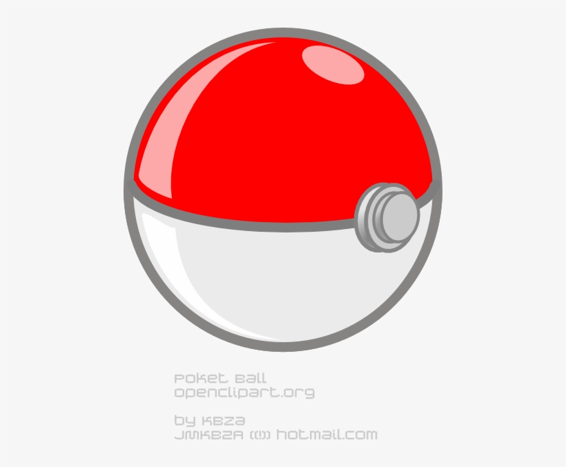 Pokemon Clipart Large - Poketball, transparent png