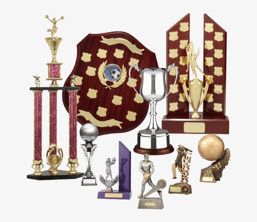 Trophies - Twin Post Perpetual / Cup - 21 Shields 360mm, transparent png