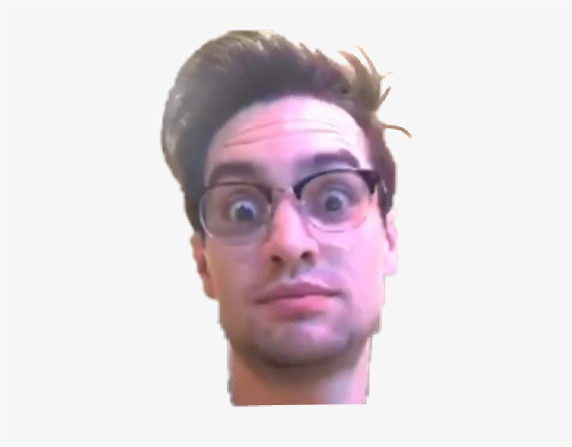 Report Abuse - Brendon Urie Transparent Face, transparent png