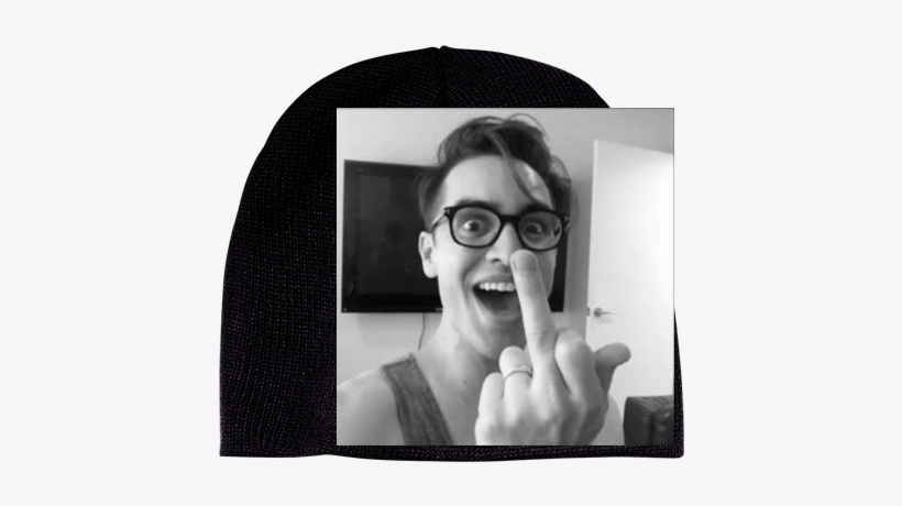Brendon Urie - Custom Beanie - Cp91 - Cp912028 - Custom - Death Of A Bachelor Meme, transparent png