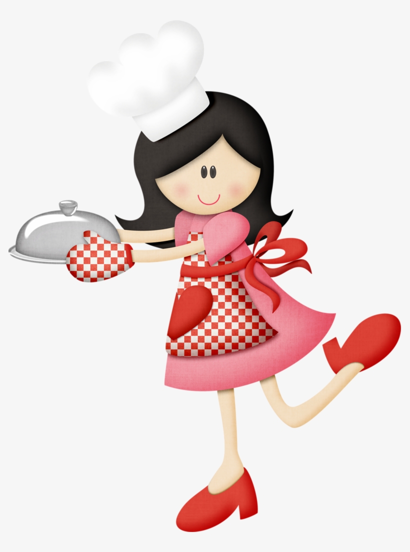 Retro Cocinera Utensilios De - Dibujo De Cocinera, transparent png