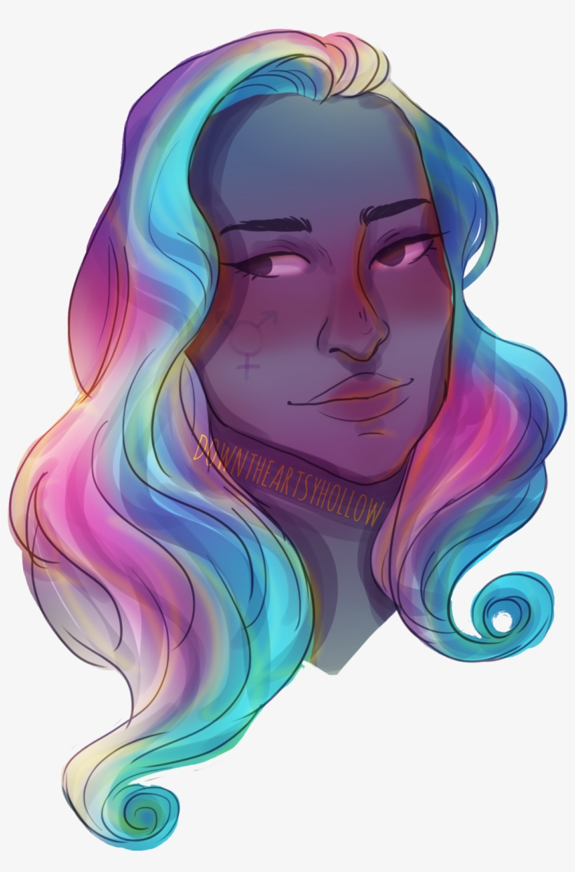 Transgender Art - Drawing Transgender, transparent png