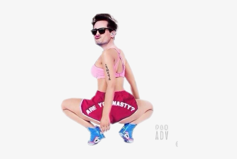 Panic At The Disco Transparent - Brendon Urie Nicki Minaj, transparent png