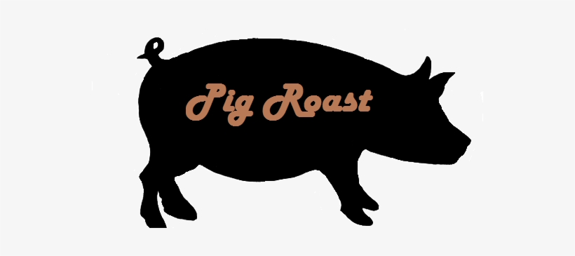 Fall Kick Off Pig Roast & Potluck - Hog Roast Clip Art - 558x305 PNG