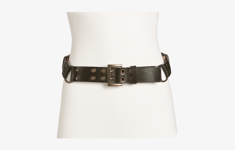 Leather Military Contour Belt - Buckle, transparent png