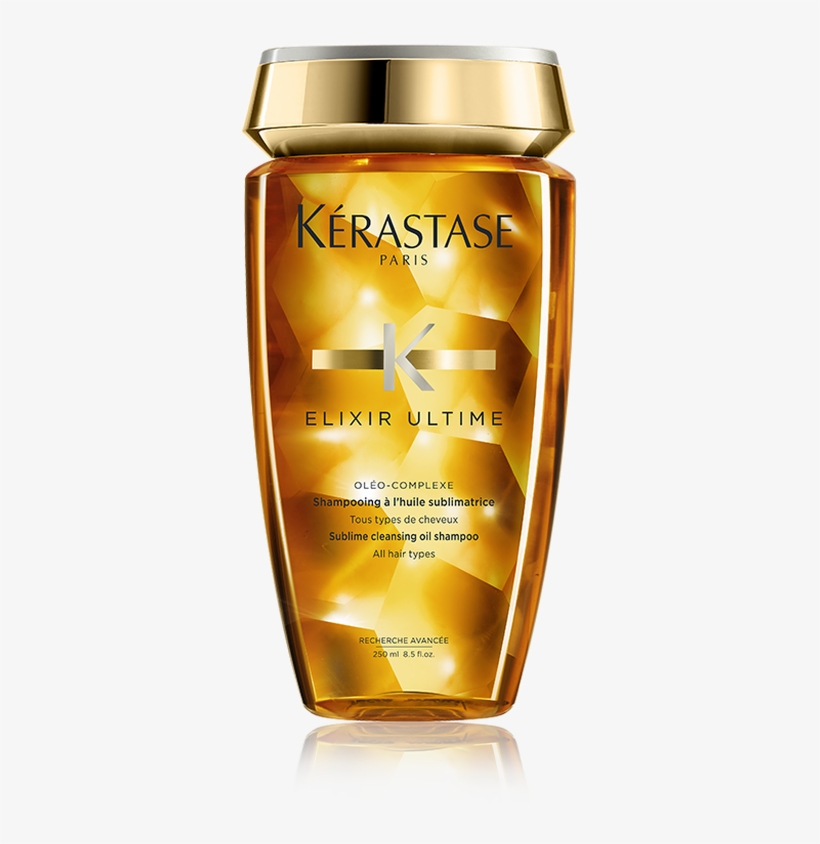 Karastase Soin Des Cheveux Et Produits Coiffants As - Kérastase Elixir Ultime Sublime Cleansing Oil Shampoo, transparent png