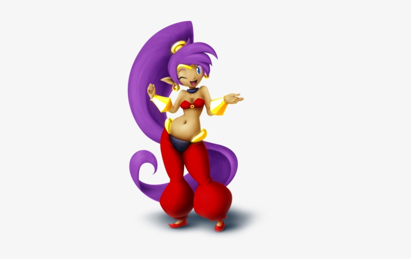 What If Shantae Was Smashified Transparent By Blue - Shantae Smashified, transparent png