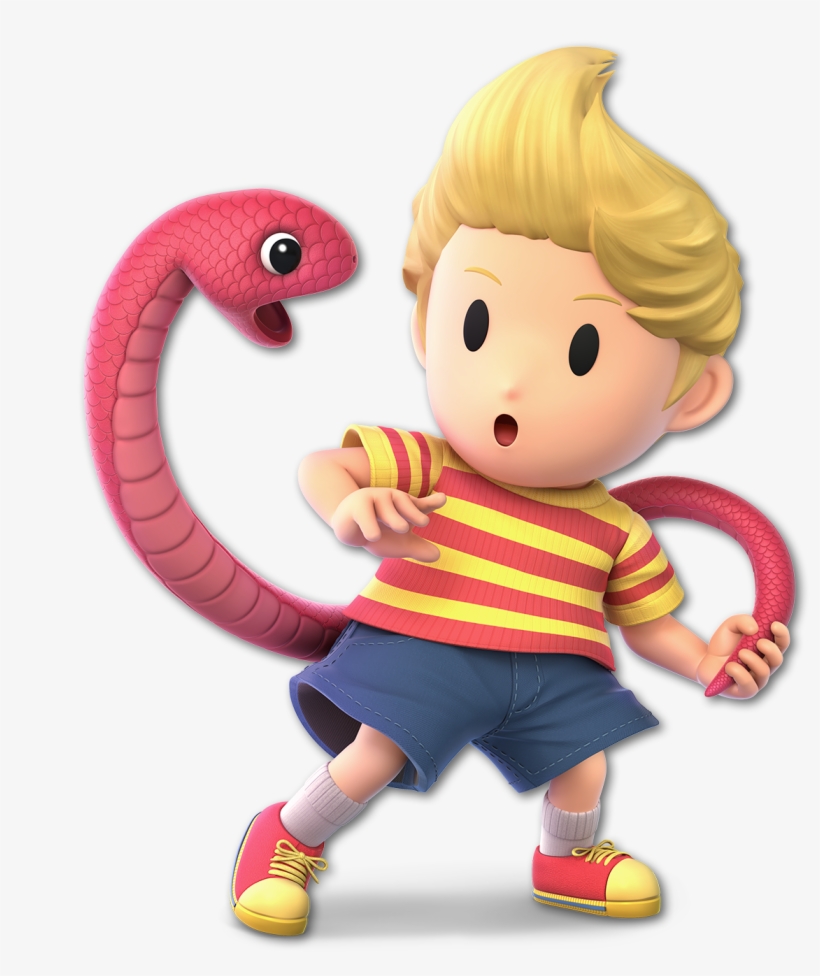 Lucas's Render For Super Smash Bros - Super Smash Bros Ultimate Lucas, transparent png