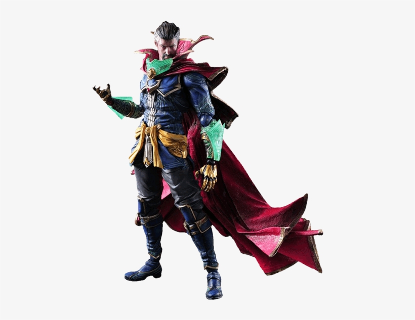 Doctor Strange Play Arts Kai Figure - Figurine Pop Doctor Strange, transparent png