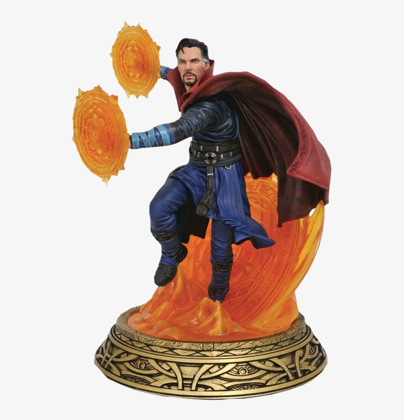 Doctor Strange Marvel Milestones 20” Statue - Doctor Strange Diamond Select, transparent png