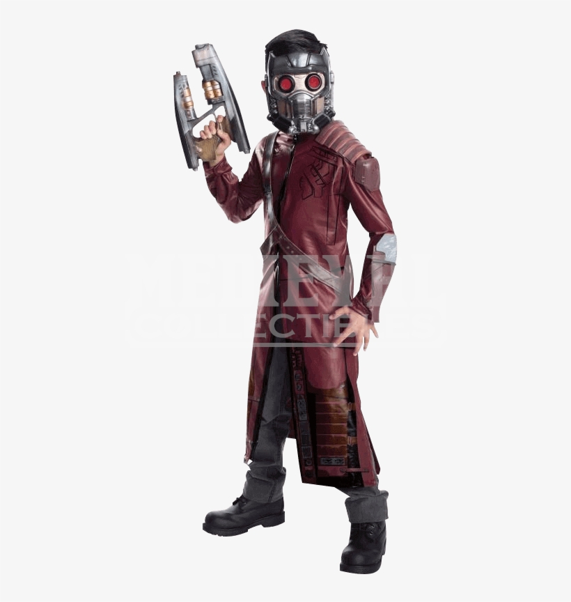 Kids Deluxe Star-lord Costume - Boys Guardians Of The Galaxy Costumes, transparent png