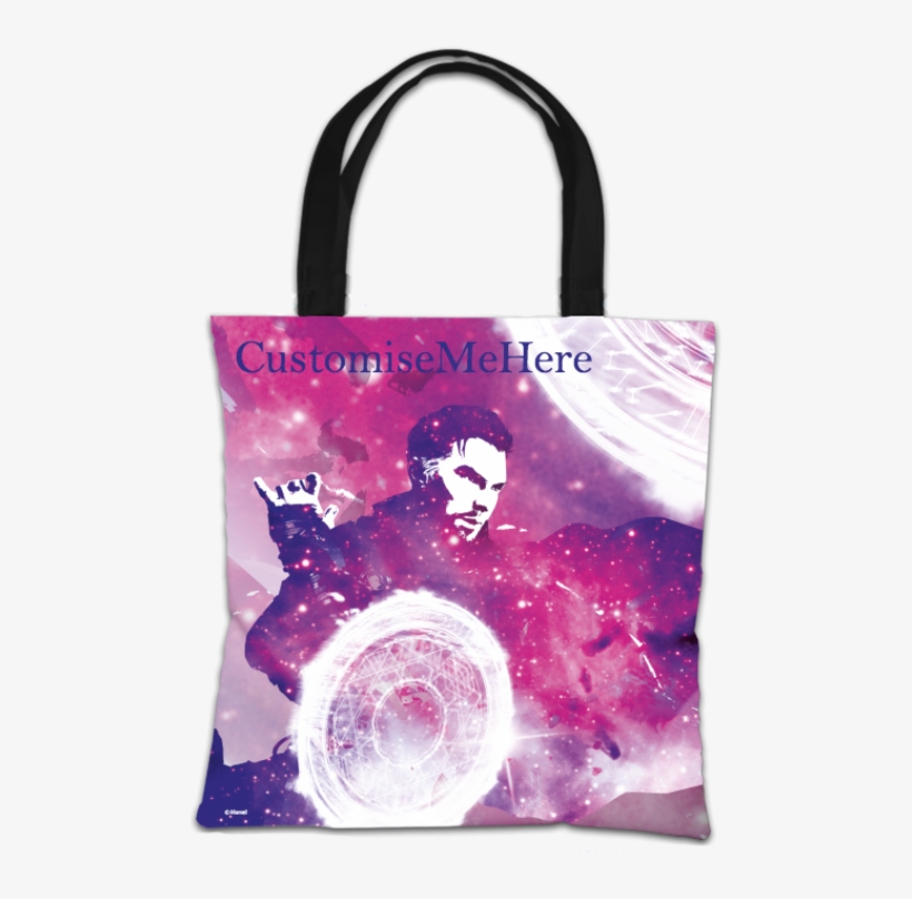 Marvel Doctor Strange Galaxy Tote Bag Disney, Marvel - Marvel Avengers Assemble Group Scene Tote Bag, transparent png