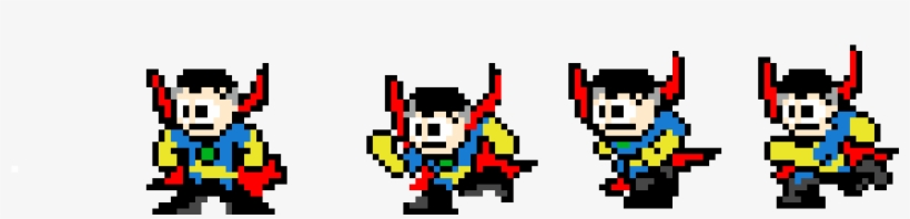 Dr Strange - Doctor Strange Pixel Art, transparent png