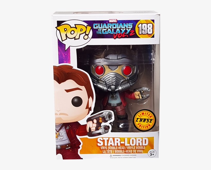 Star-lord Chase Pop Vinyl Figure - Funko Pop Star Lord 198, transparent png