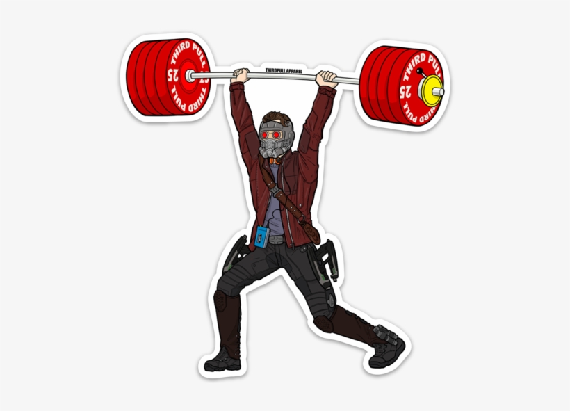 Starlord Sticker - Clothing, transparent png