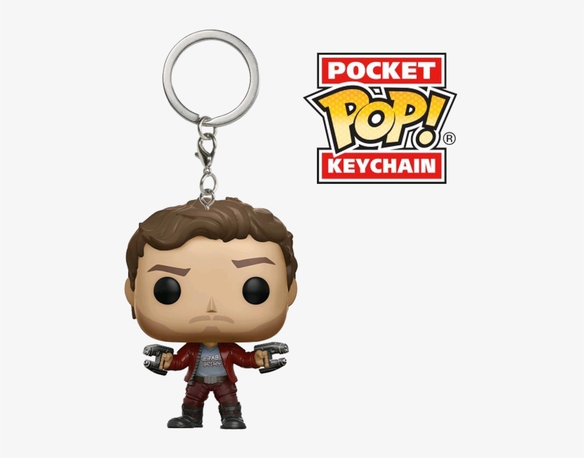 Star-lord Pocket Pop Keychain - Funko Pop Keychain Guardians Of The Galaxy, transparent png