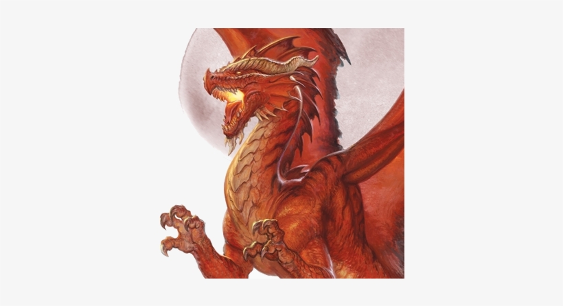 Red Dragon - D&d Adult Red Dragon, transparent png
