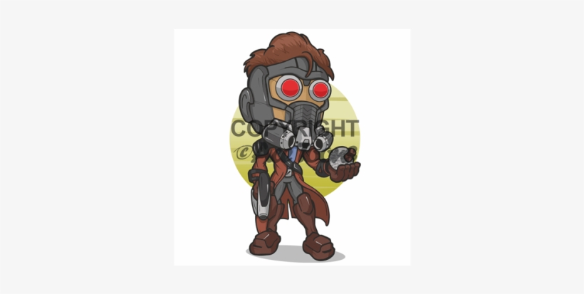 Toon Star Lord - Cartoon, transparent png