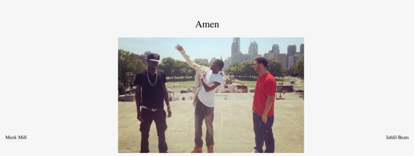 Amen Sheet Music Composed By Jahlil Beats 1 Of 22 Pages - Music, transparent png