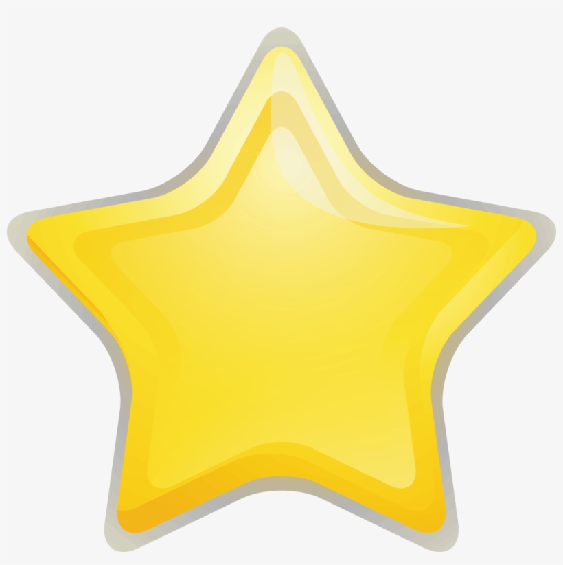 Shiny Cartoon Star, transparent png