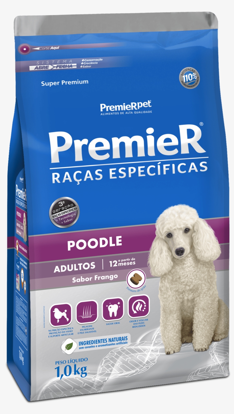 Premier Raças Específicas Poodle Cães Adultos Poodle - Premier Seleção Natural Raças Pequenas, transparent png