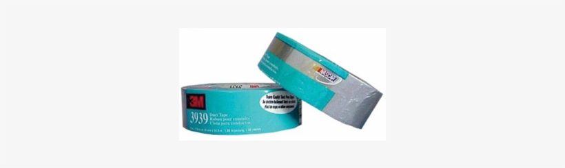 3m Industrial Silver Duct Tape - 3m 405-051131-06975 3939 Silver Duct Tape, 2in X 60yd, transparent png