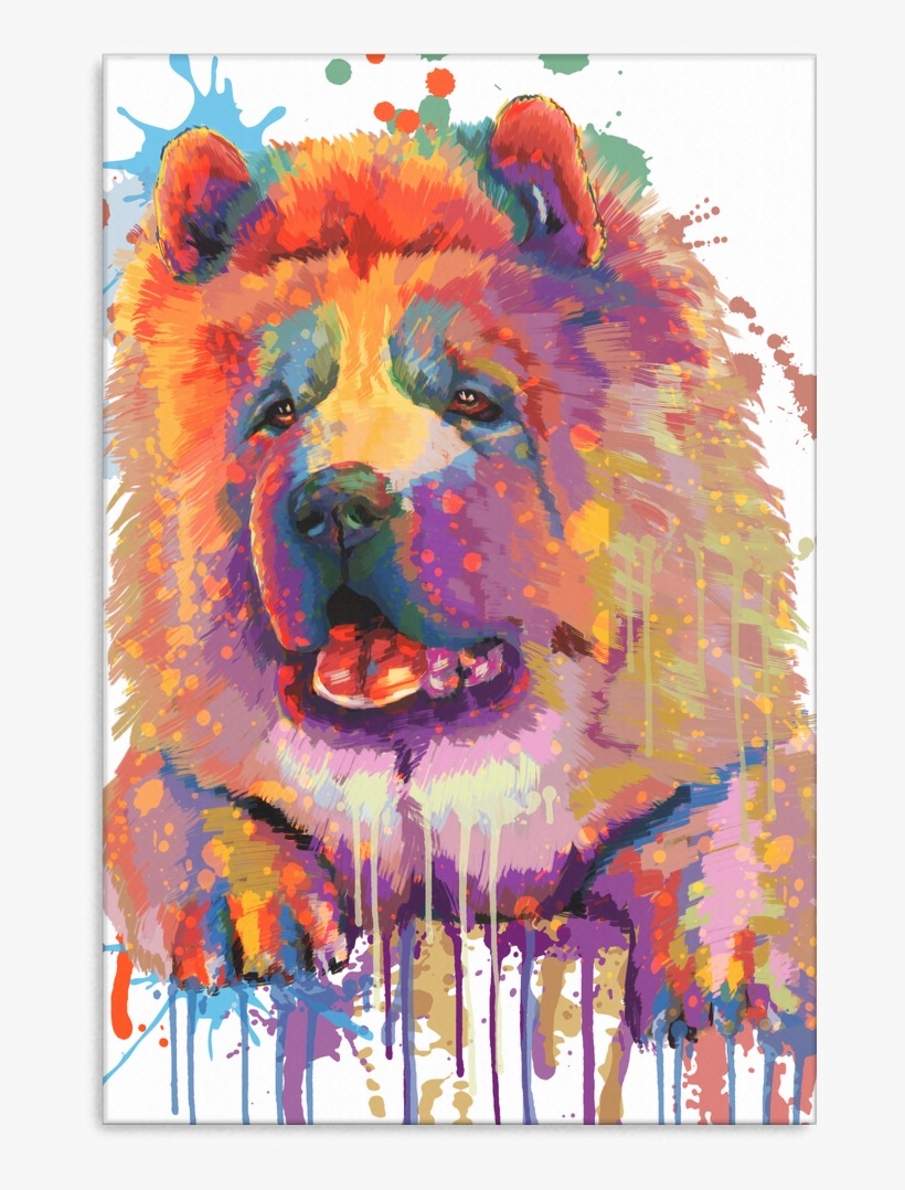 Chow Chow Canvas Wrap 1603-4 - Product, transparent png
