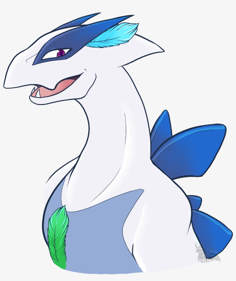 Lugia Commission - Cartoon, transparent png