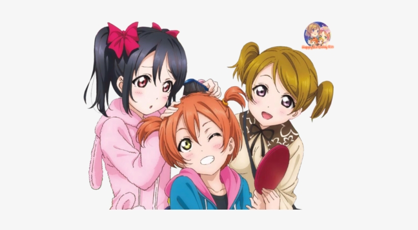 Love Live Hanayo Rin Nico, transparent png