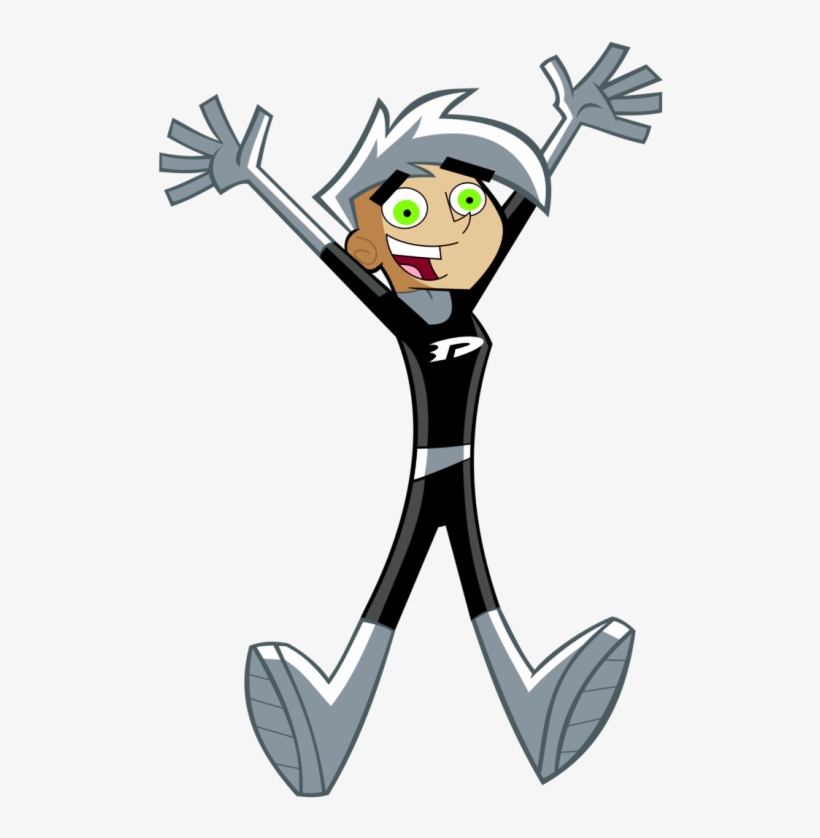 Danny Phantom Looking Excited Gq127 - Excited Danny Phantom, transparent png