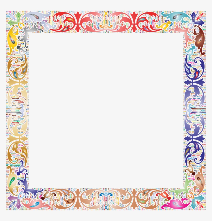 Medium Image - Confetti Frame, transparent png