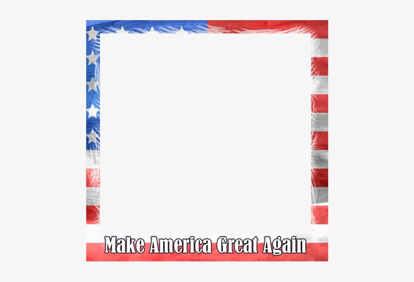 Great Again Frame - Donald Trump, transparent png