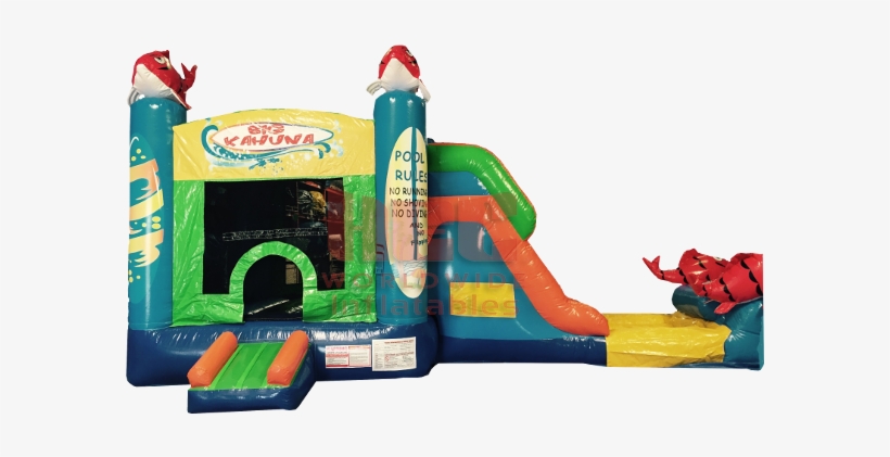 Kahuna Combo Inflatable Ride For Sale - Inflatable, transparent png