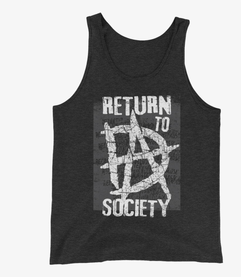 Dean Ambrose "return To Society" Unisex Tank Top - Dean Ambrose Return To Society, transparent png