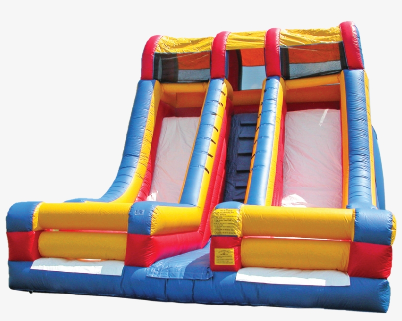 Dual Bounce Houses - Inflatable, transparent png