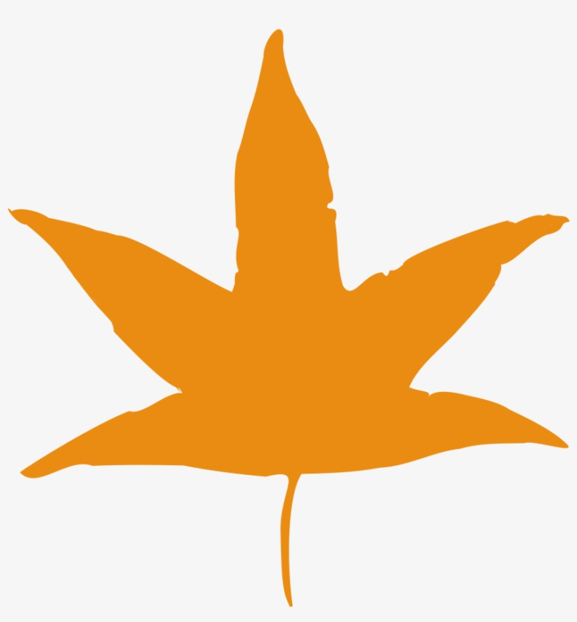 Autumn Leaf 2 Clip Art At Clker - Cartoon Autumn Leaf Png, transparent png