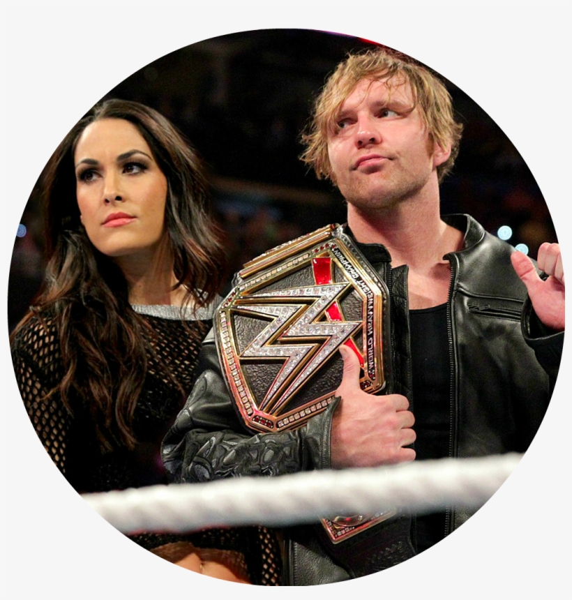Lover Of All Things Brie Bella And Dean Ambrose - Dean Ambrose With Wwe Championship, transparent png