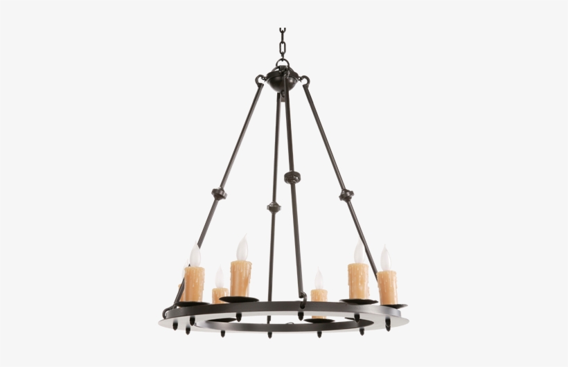 Light-014 - Nova Chandelier 8 Light, transparent png