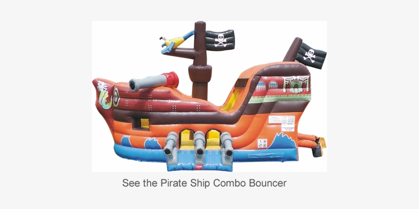 Pirate Ship Combo Bouncer Rental - Pirate Ship Bounce House Kansas City, transparent png