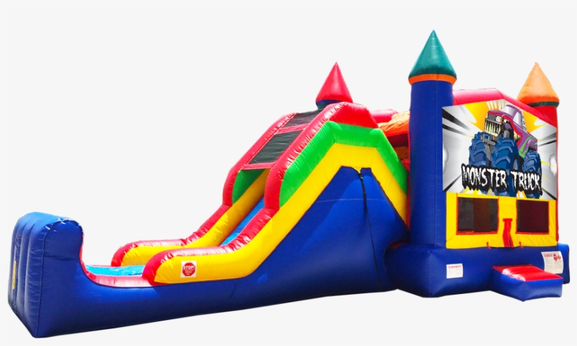 Monster Truck Super Combo Rentals In Austin Texas From - Pj Mask Bounce House, transparent png