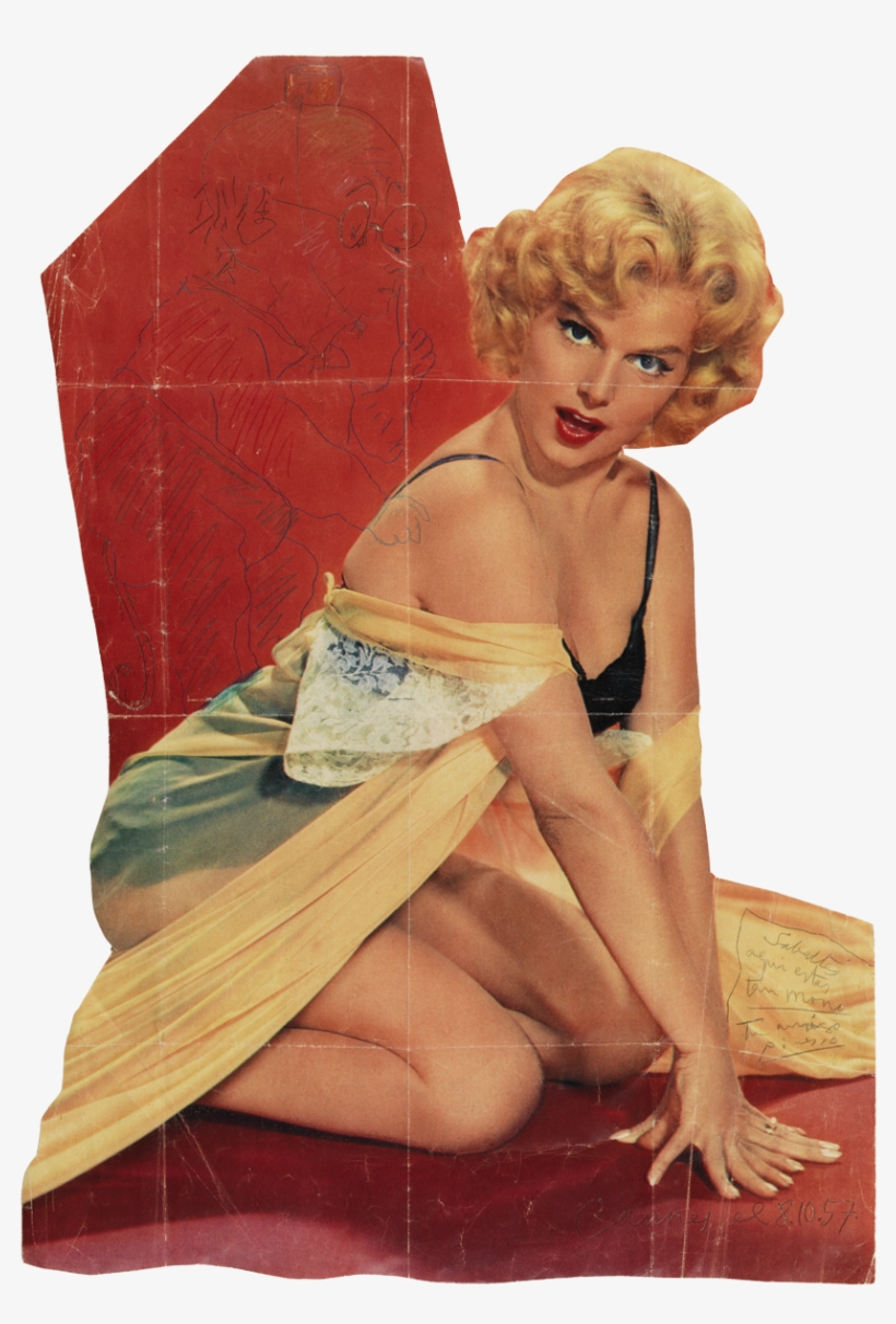 Portrait Of Jaume Sabartés And A Pin-up - Pin Up Picasso Museum, transparent png