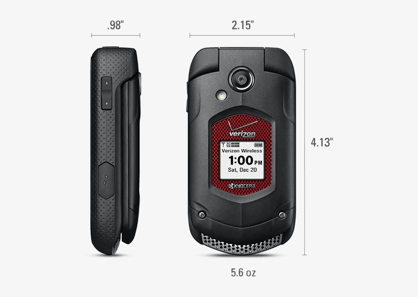 Duraxv In-depth - Kyocera Dura Xa Flip Phone, transparent png