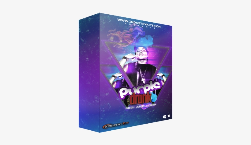 Purple Drank Midi & Loop Pack - Drank, transparent png